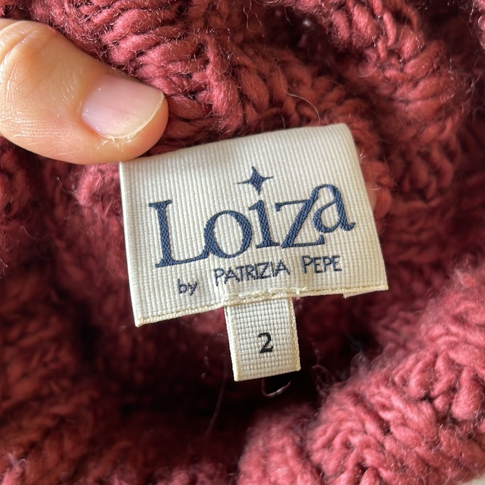 Loiza by Patrizia Pepe Turtleneck Sweater Size 4 US (Size II by the designer) - Picture 7 of 9
